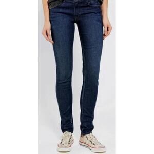 Madewell SkarGorn Skinny Denim Jeans Womens 25 High Rise Waist Dark Wash Blue